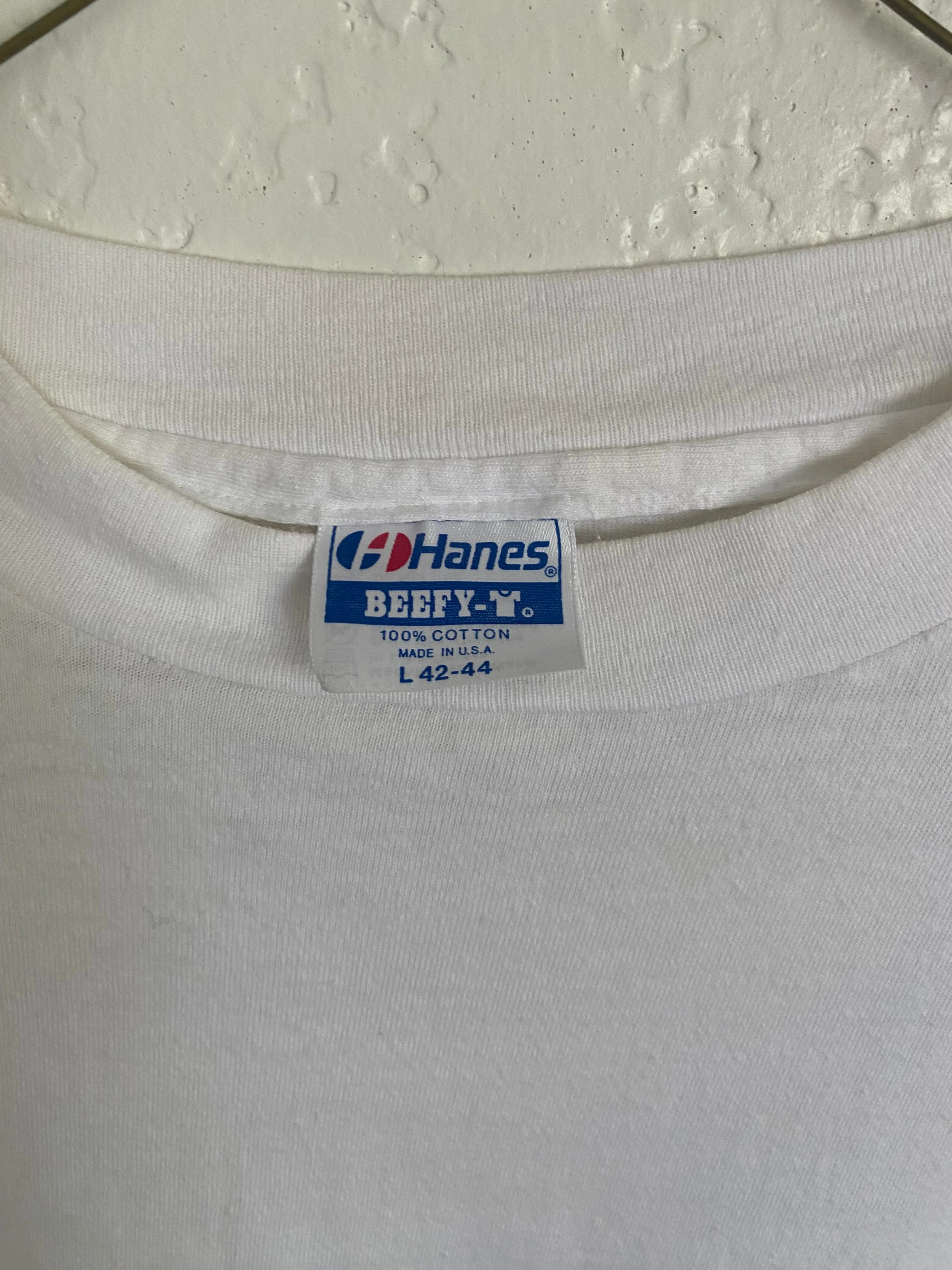 1990s Hanes Apricot Computers Electronic t shirt Large