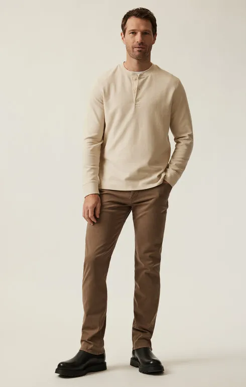 34 Heritage LS Henley Oatmeal