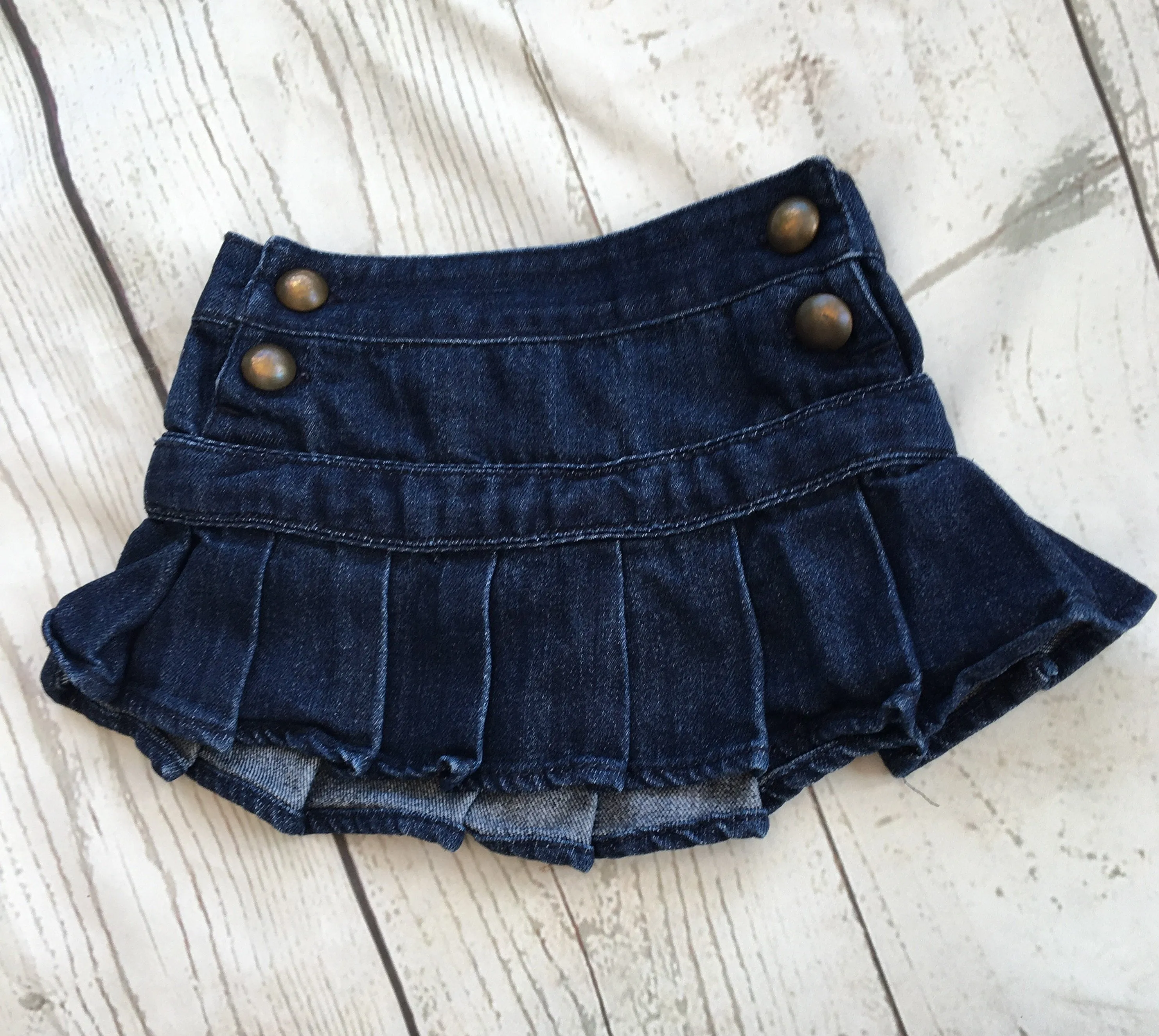 6-12 Months Denim Skirt