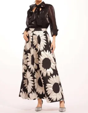 Anova Skirt In Silver Bloom