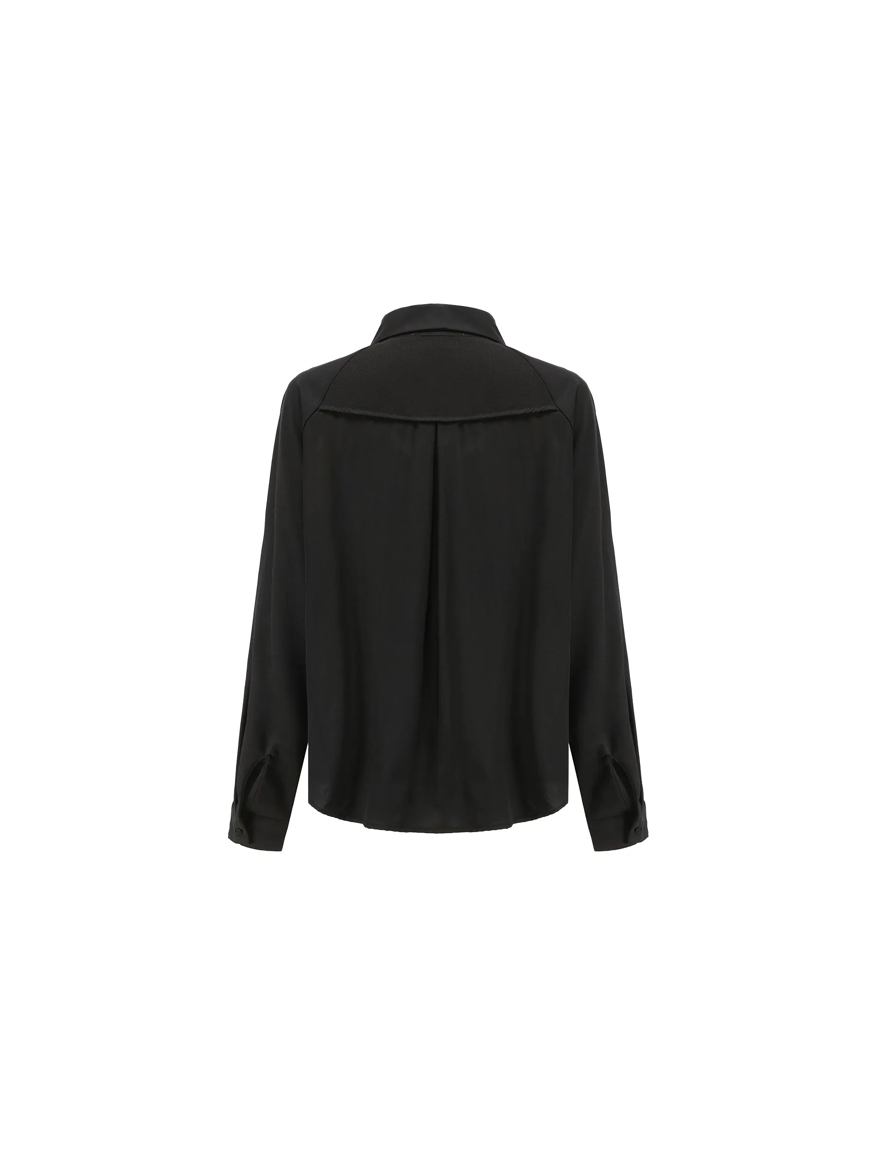 Asymmetric Panelled Shirt