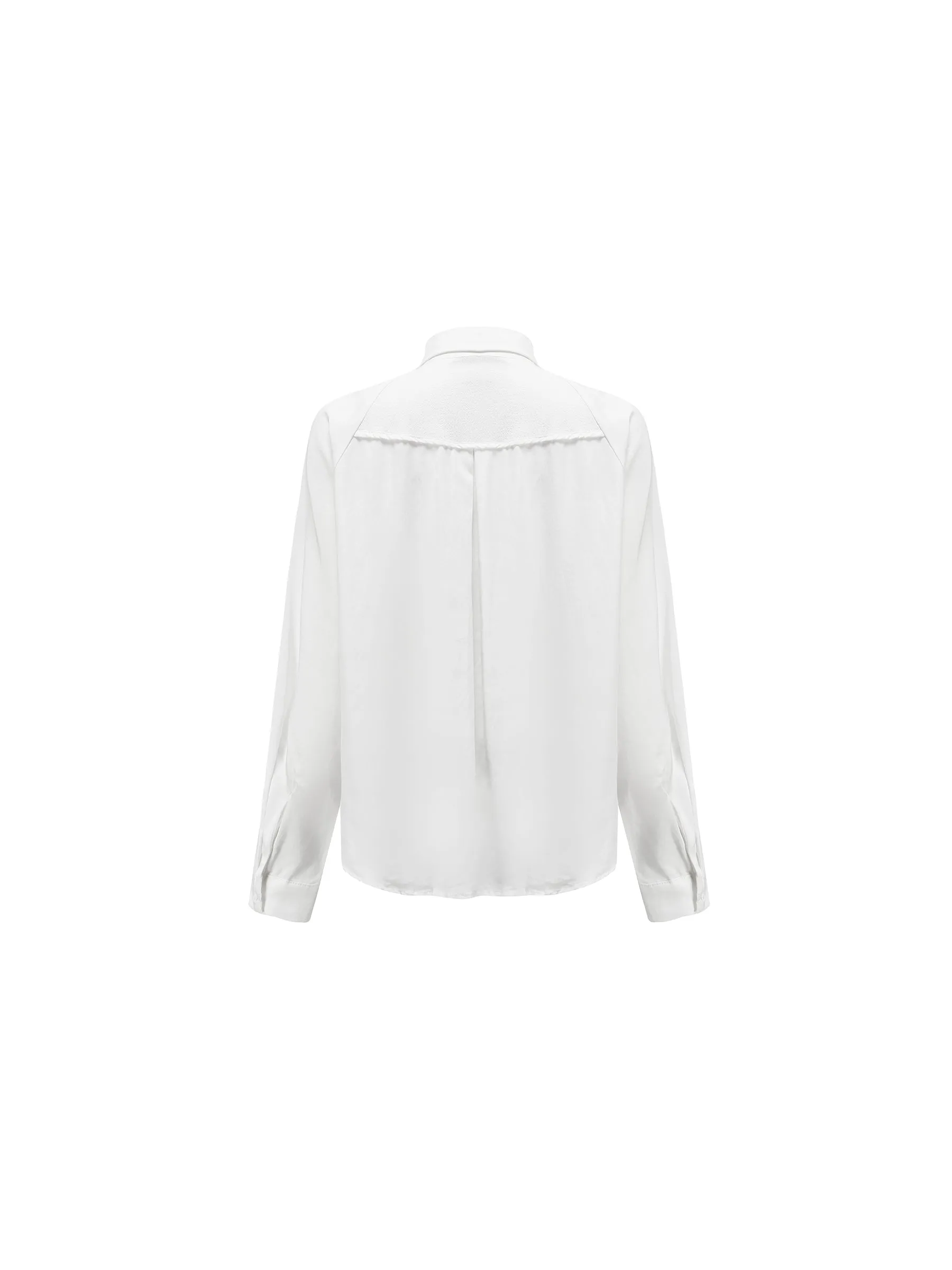 Asymmetric Panelled Shirt