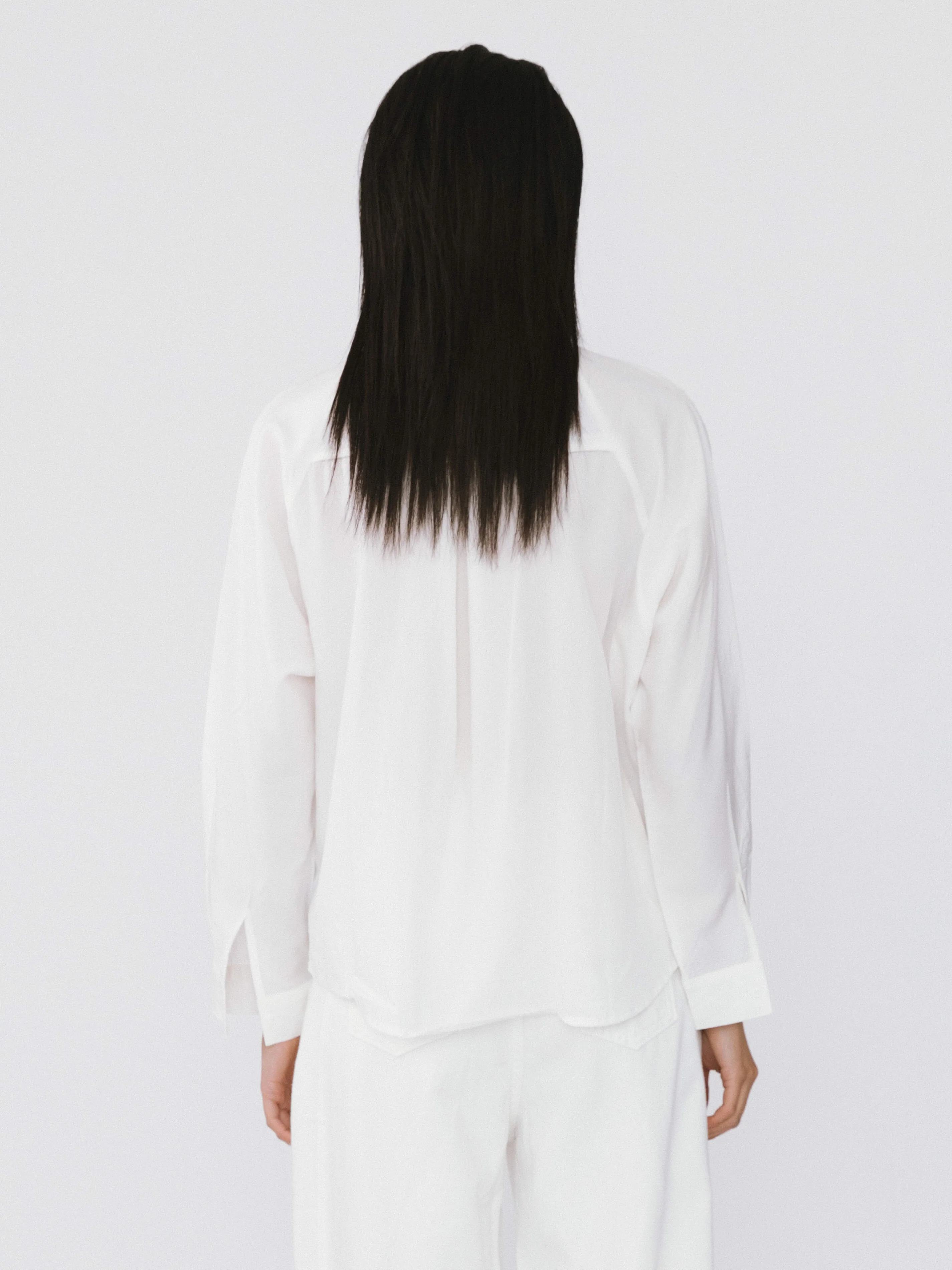 Asymmetric Panelled Shirt