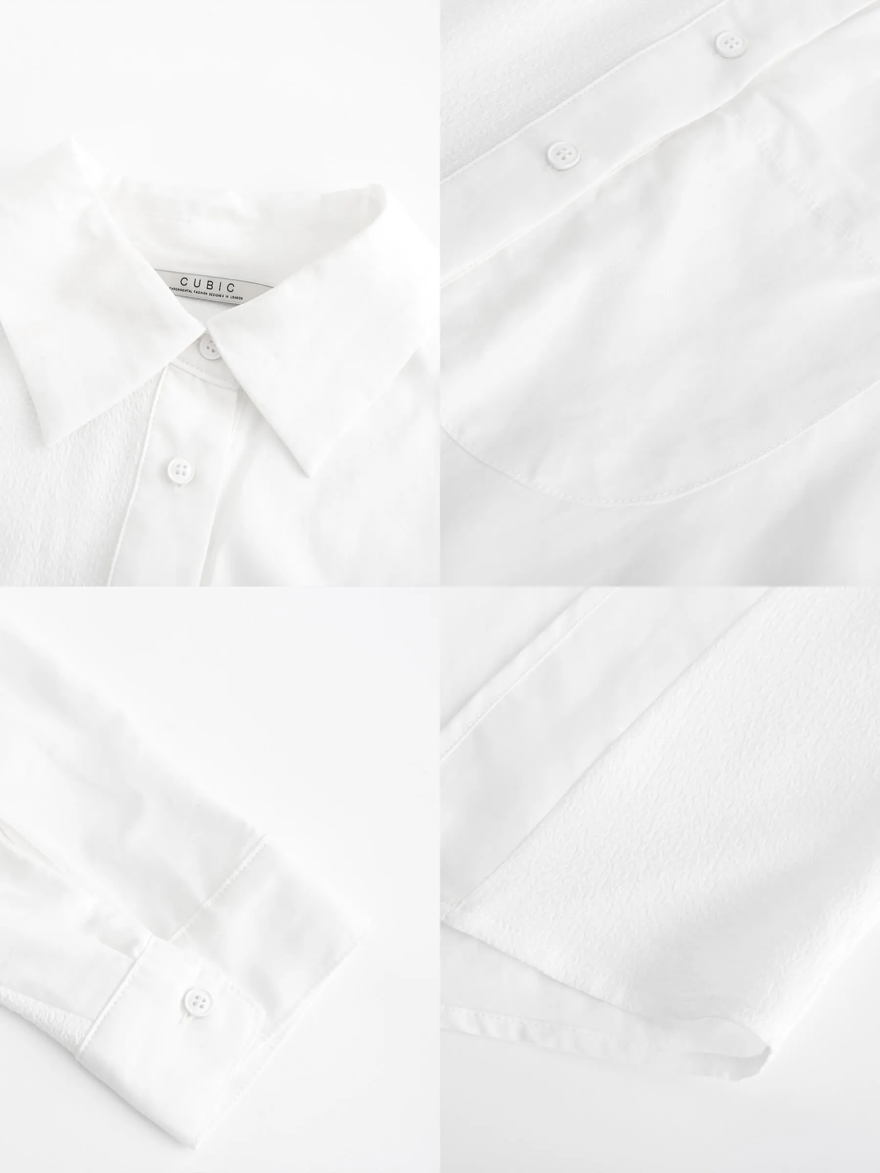 Asymmetric Panelled Shirt