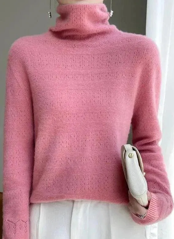 Australian Merino Wool Turtleneck Pullover