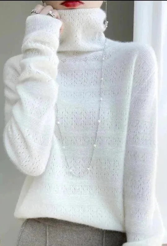 Australian Merino Wool Turtleneck Pullover