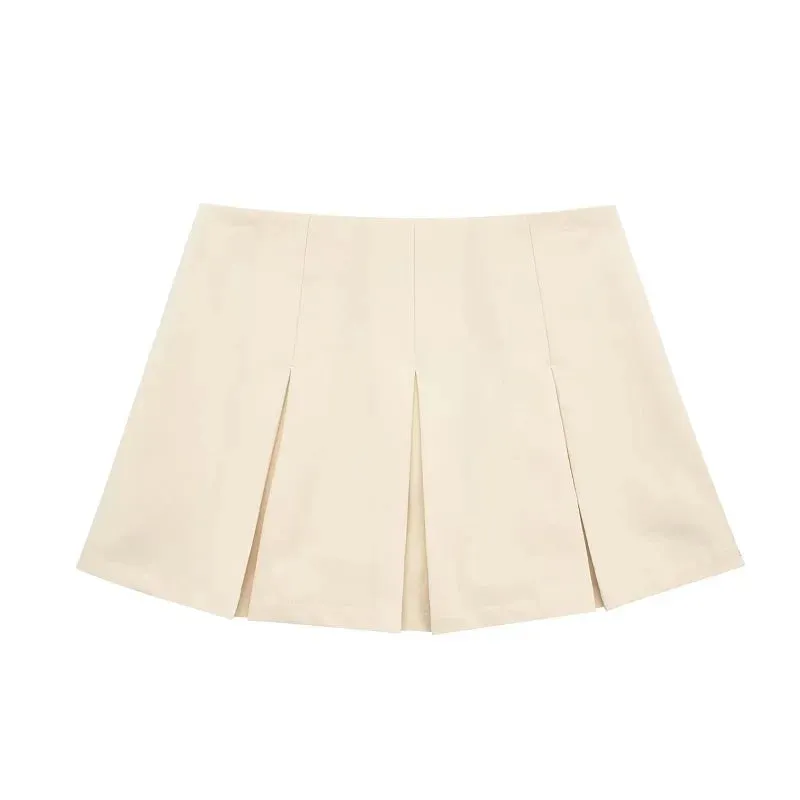 Autumn | Chic Pleated Skirt