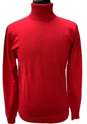 Bagazio Long Sleeve Turtleneck Red