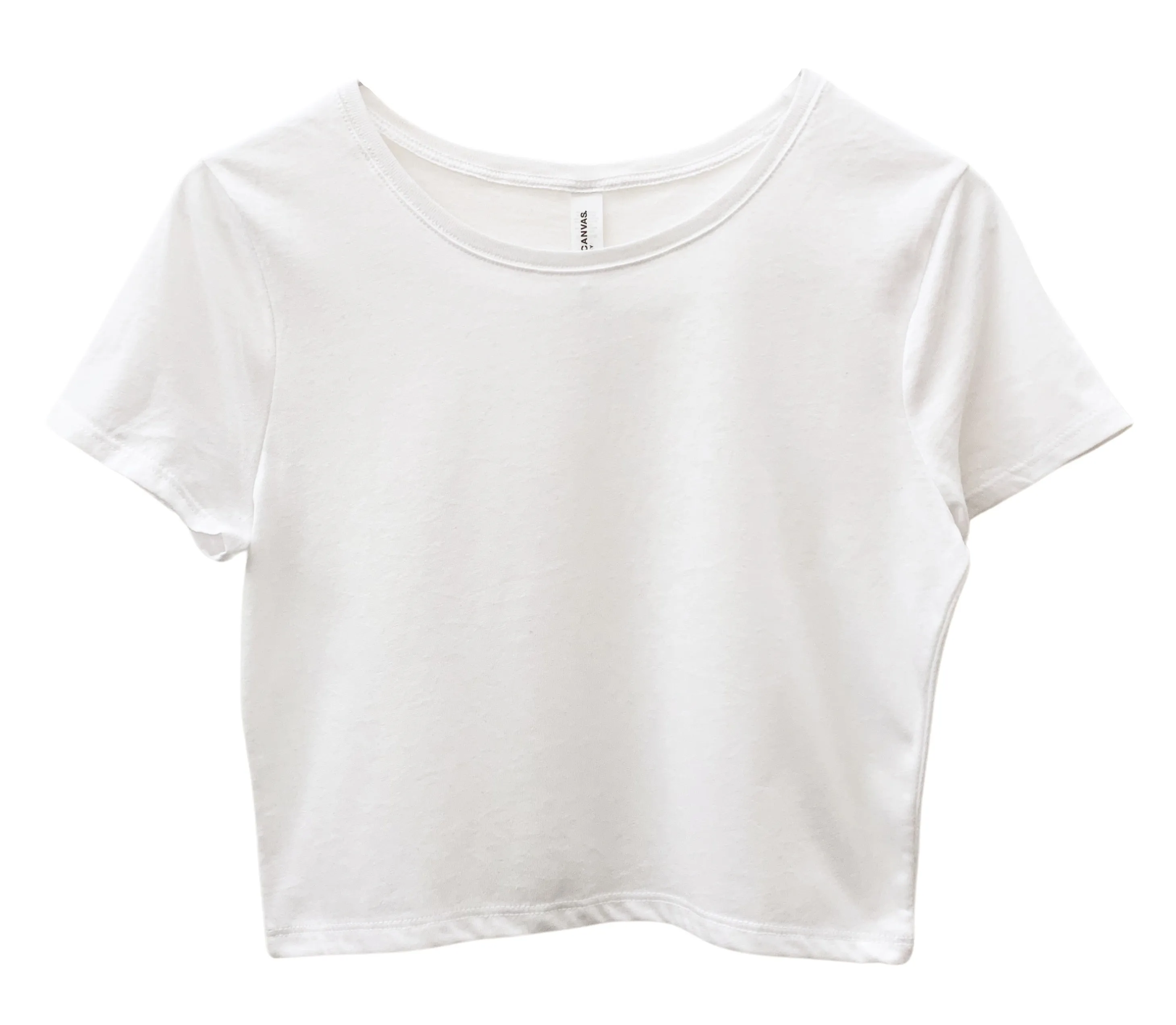 Basic White Crop Top