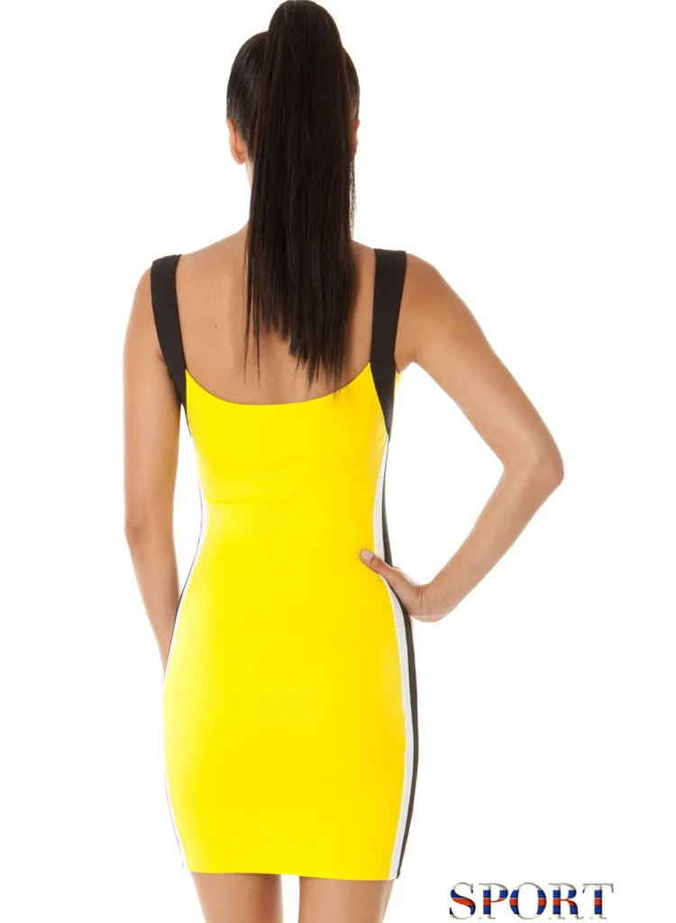 Beautiful Casual Sports Gym style Body con Dress - 3 colours