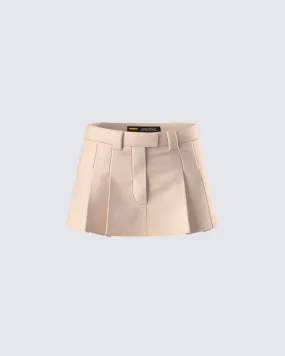 Blake Twill Micro Mini Skirt