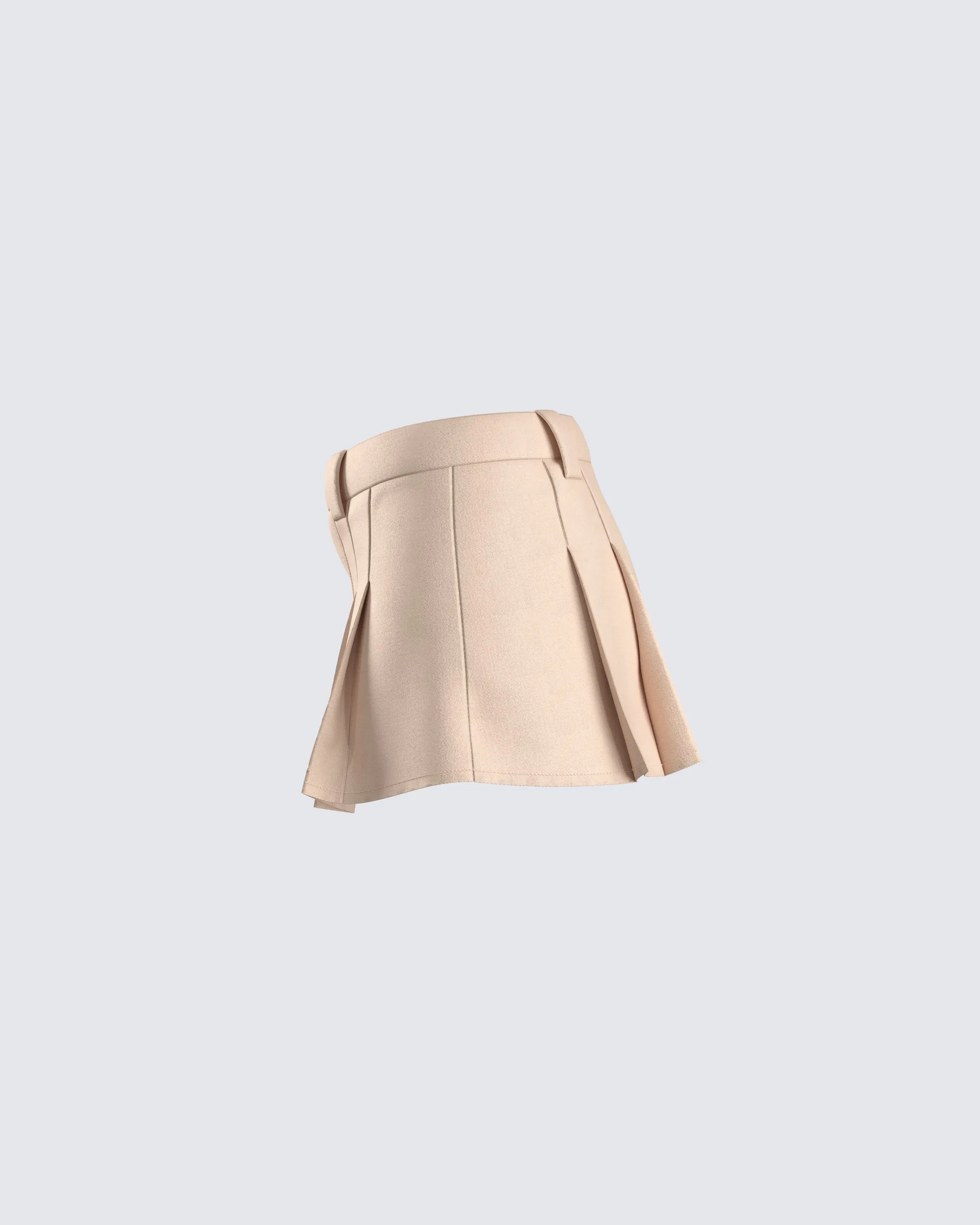 Blake Twill Micro Mini Skirt