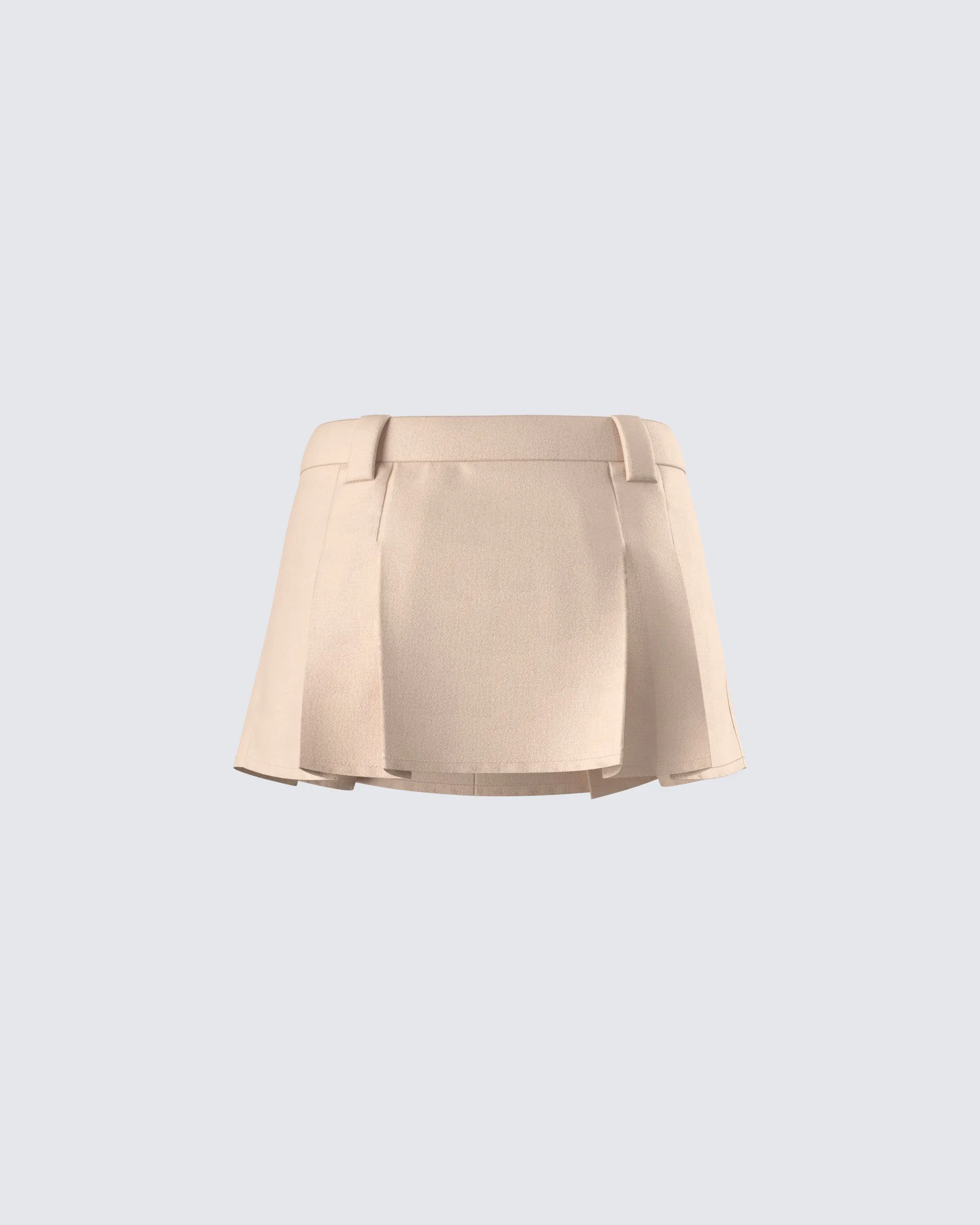 Blake Twill Micro Mini Skirt