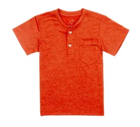 Boys Portland Henley SS Rust || Properly Tied