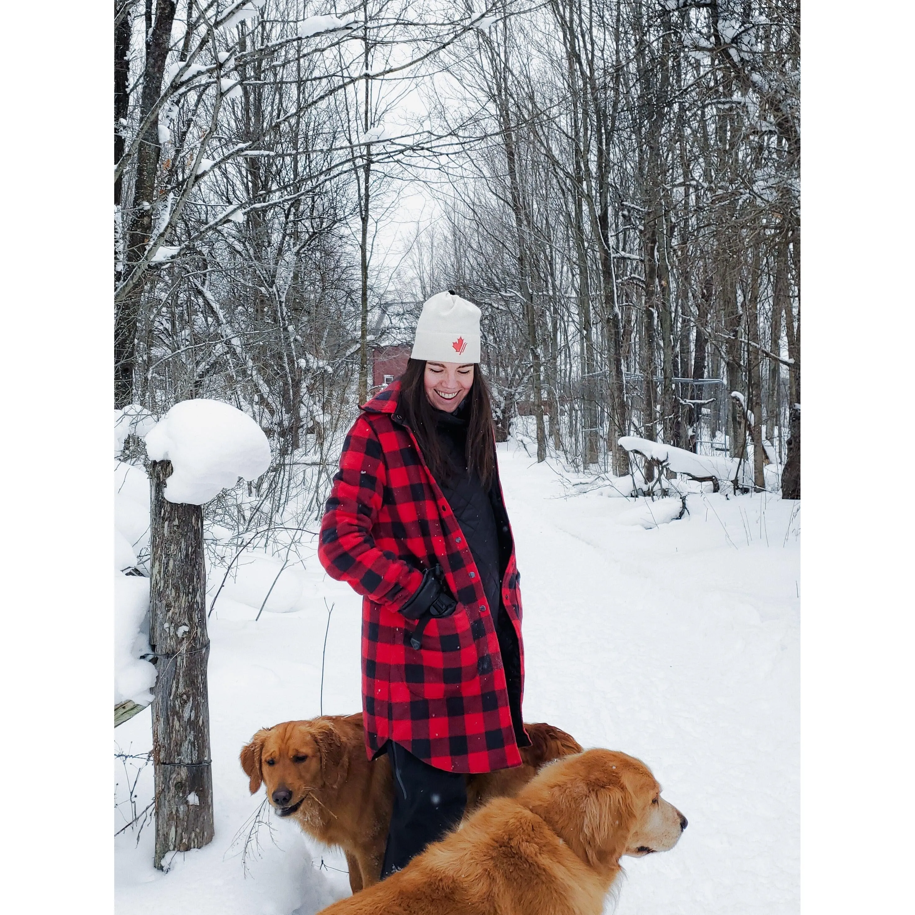 Buffalo Plaid Shirt Jacket