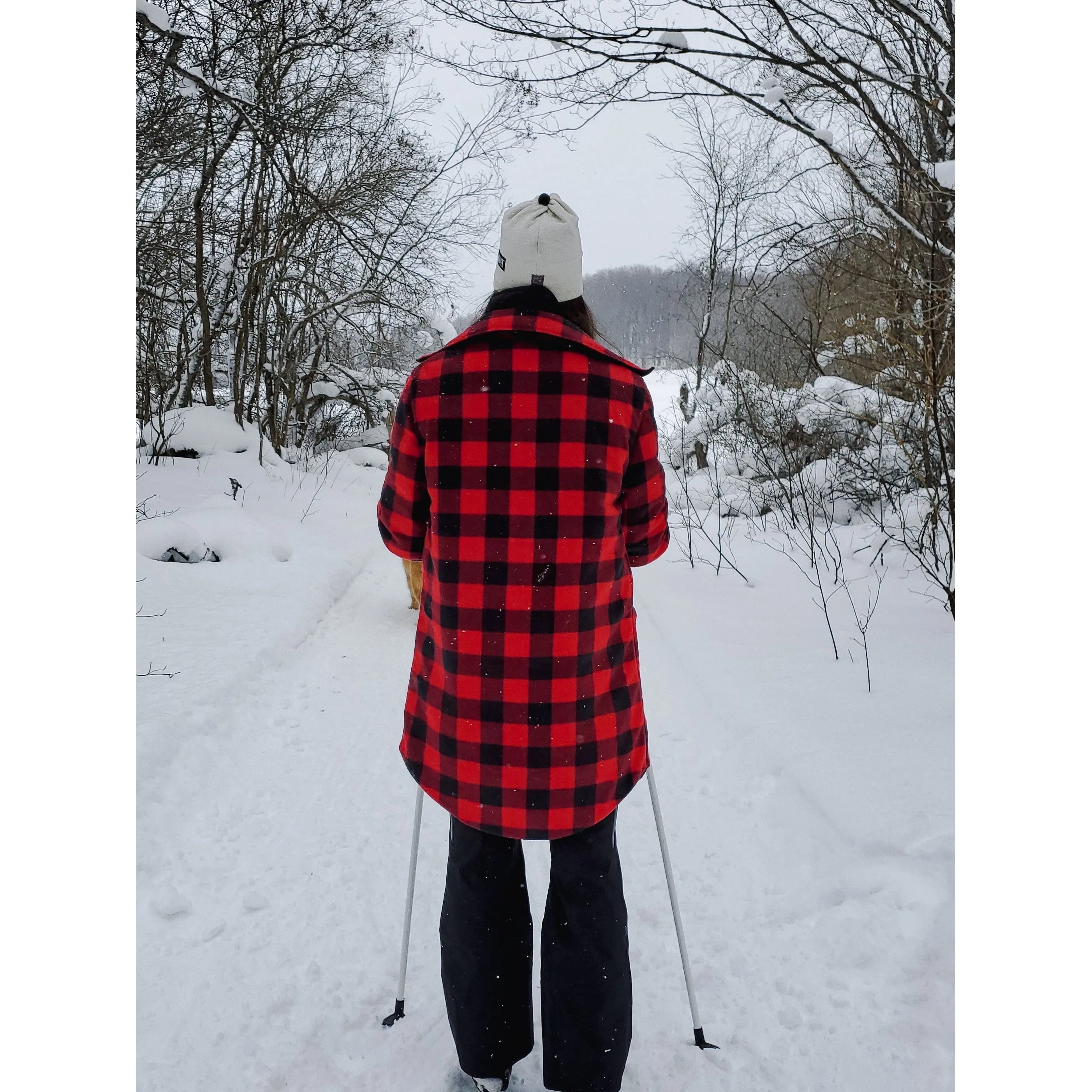 Buffalo Plaid Shirt Jacket