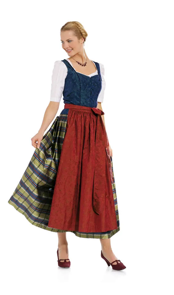 Burda 7870 Dirndl Dress Pattern