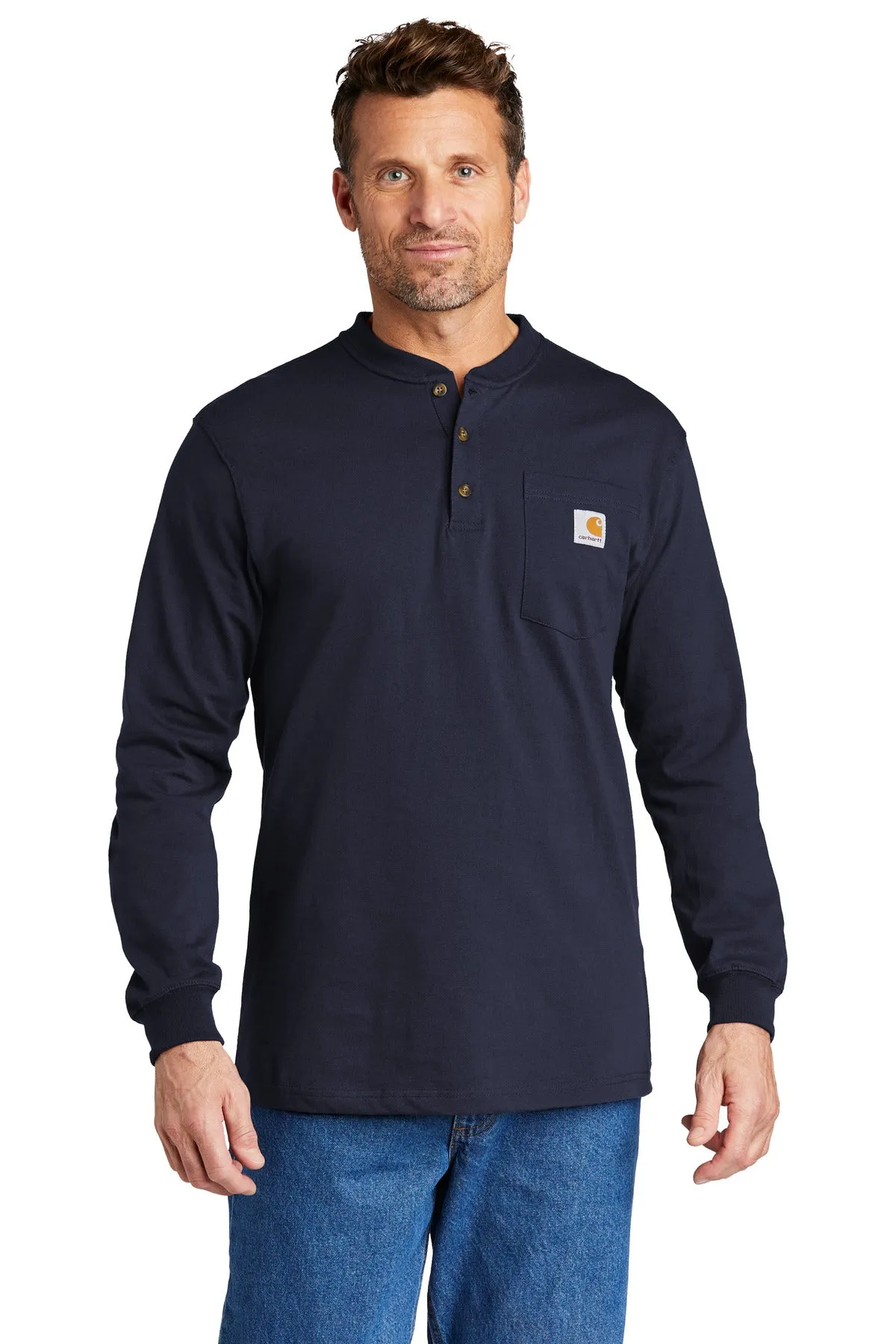 Carhartt Long Sleeve Henley T-Shirt CTK128