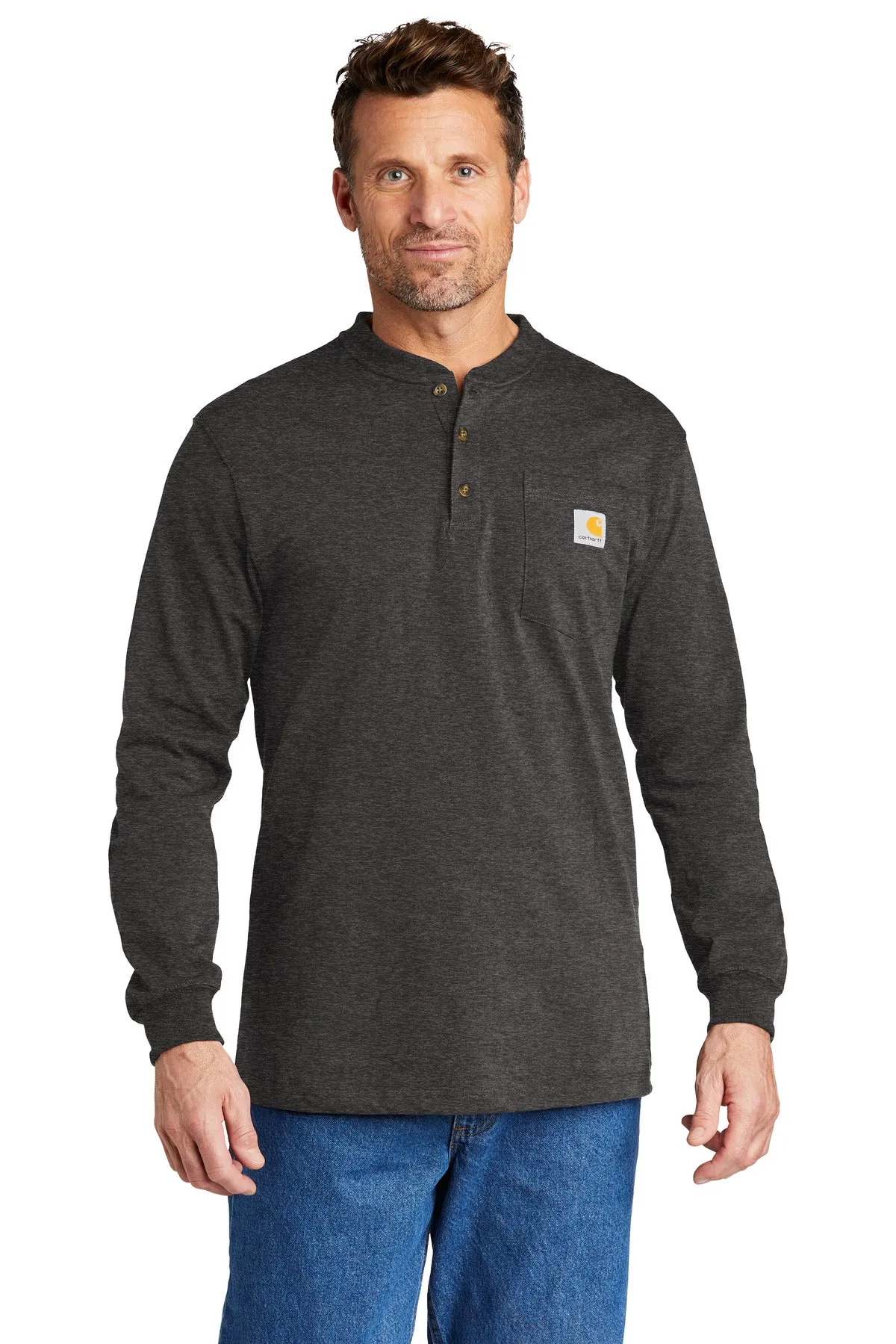 Carhartt Long Sleeve Henley T-Shirt CTK128