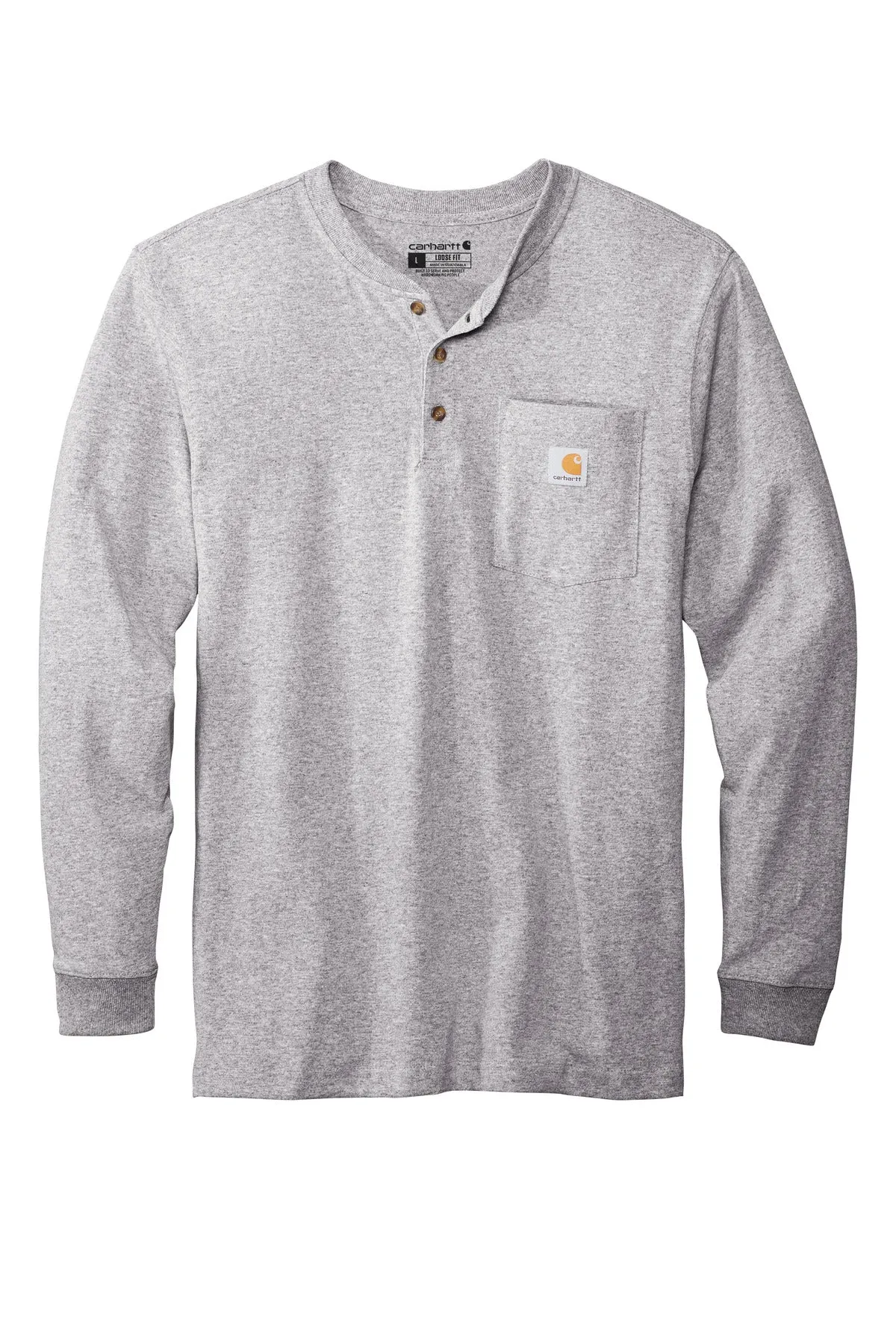 Carhartt Long Sleeve Henley T-Shirt CTK128