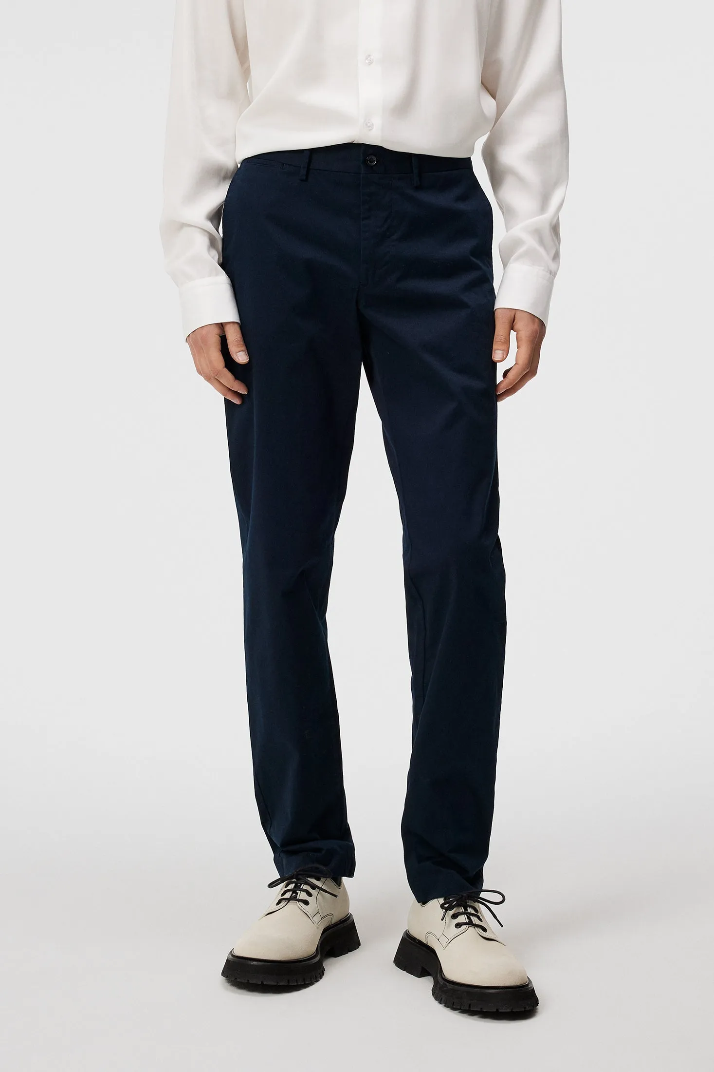 Chaze Cloud Satin Pants / JL Navy