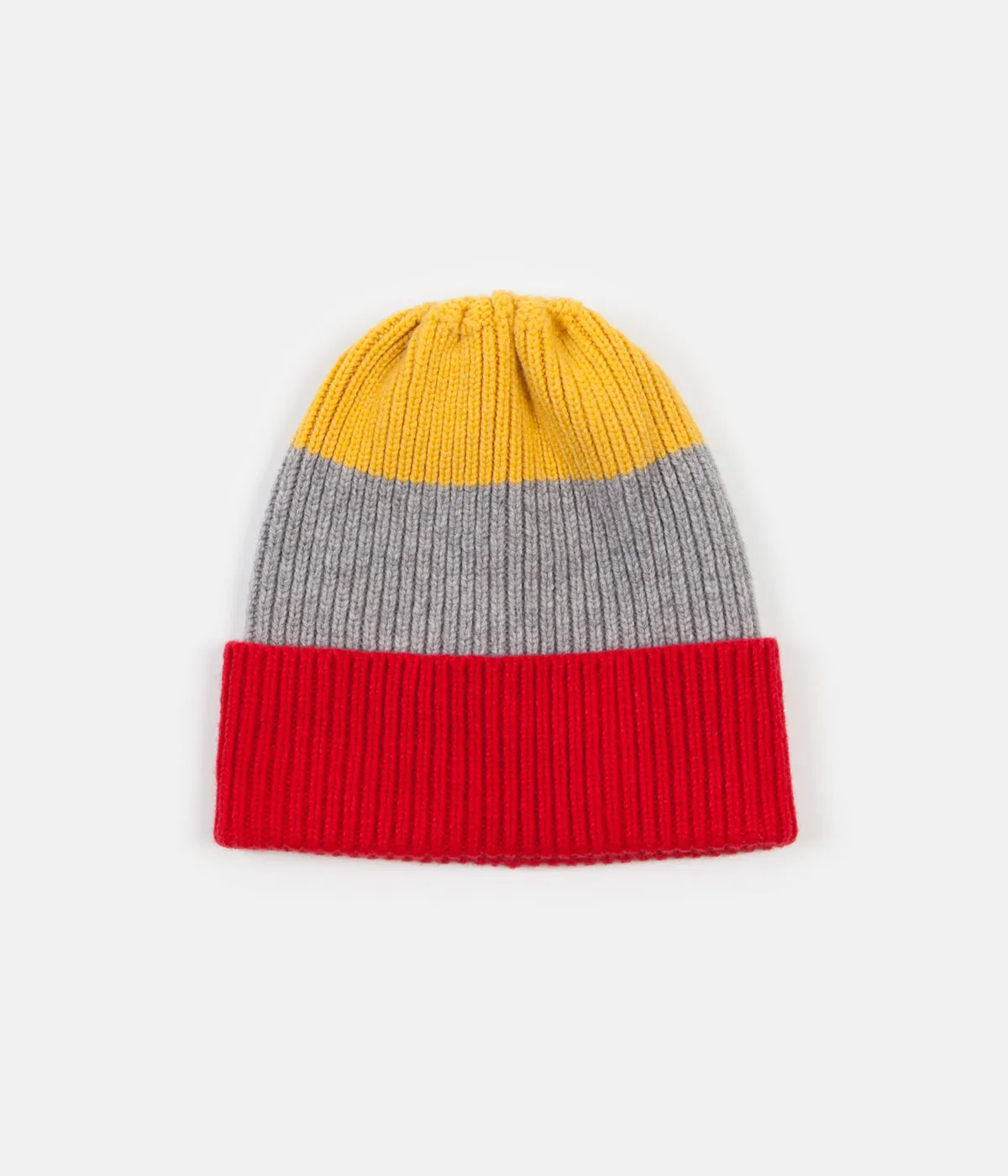 Country Of Origin Watch Hat - Yellow / Grey / Red