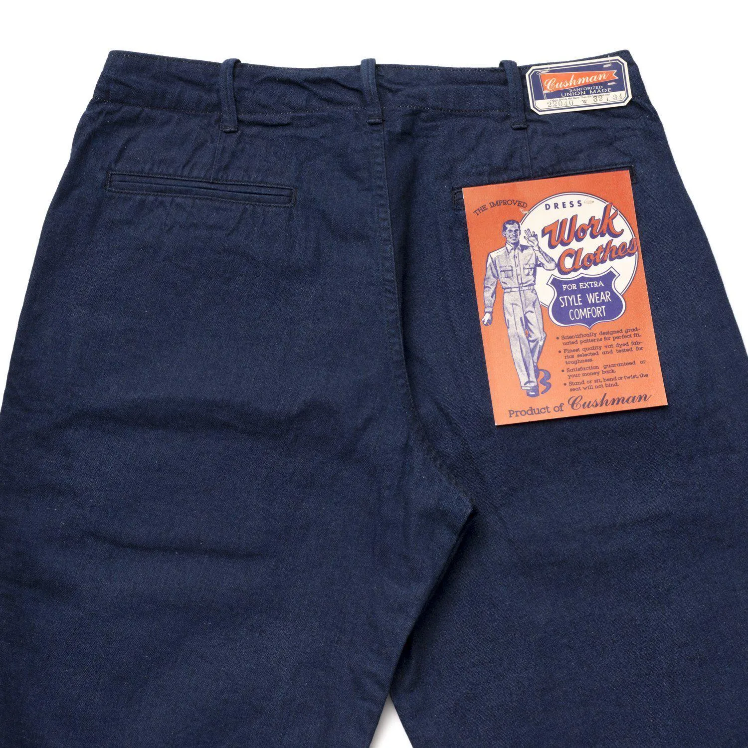 Cushman Lot. 22040 8oz Denim Pant