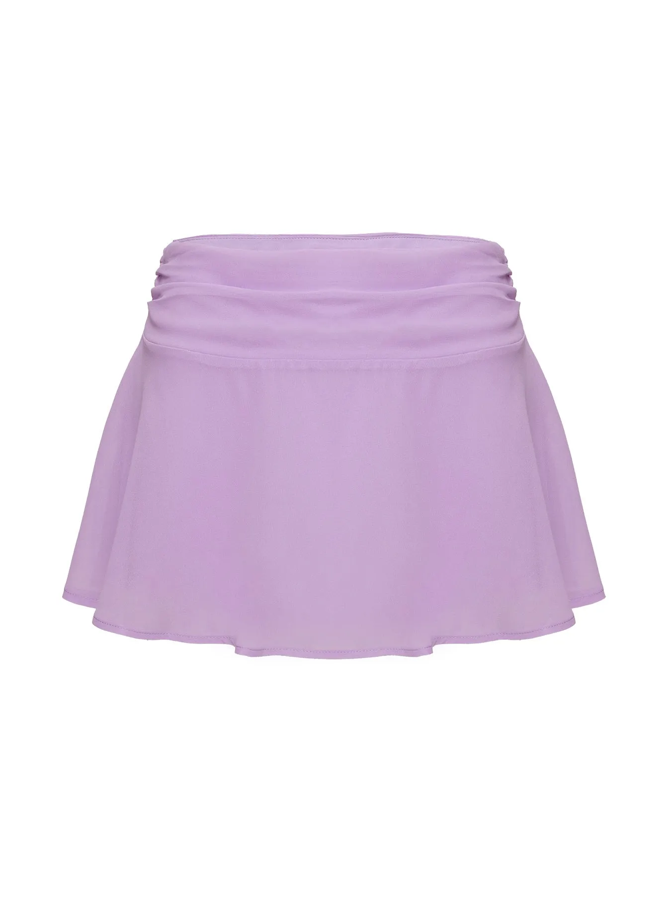 Dafne Mini Skirt Lilac