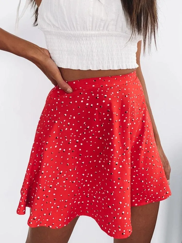 Dearest Floral Mini Skirt