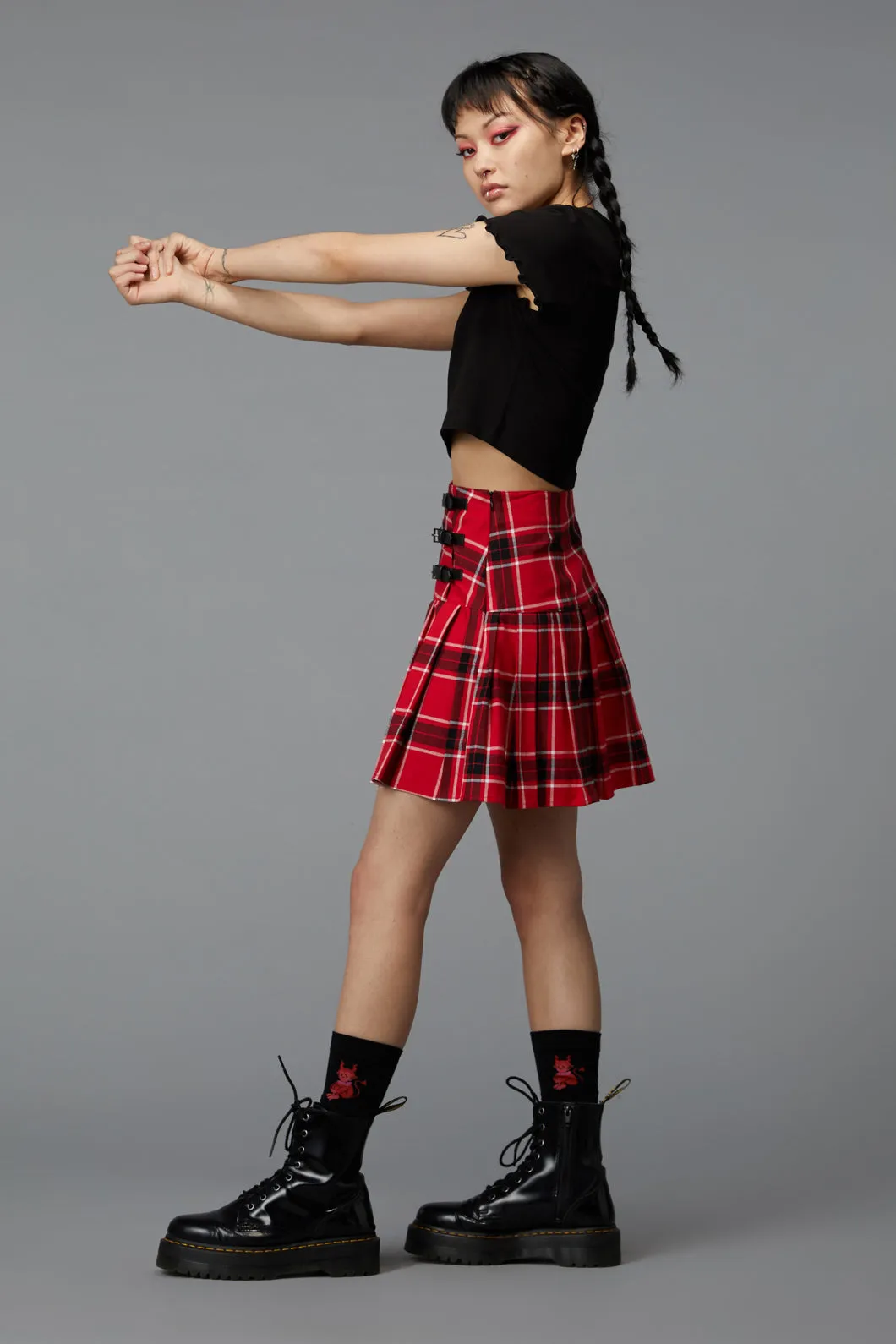 Demonic Tartan Skirt