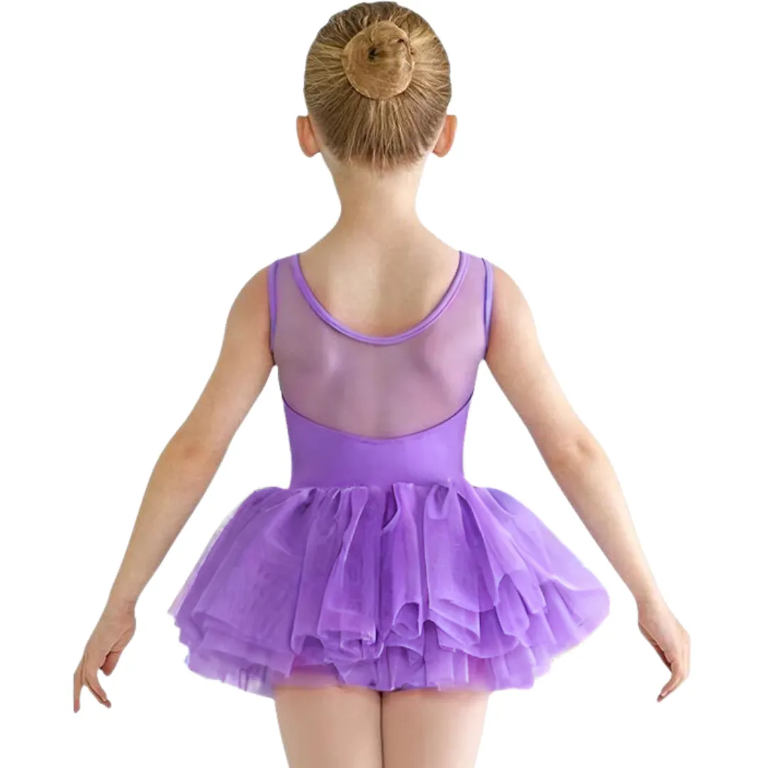 Ditto Dancewear Twinkle Tutu Dress - Jacaranda