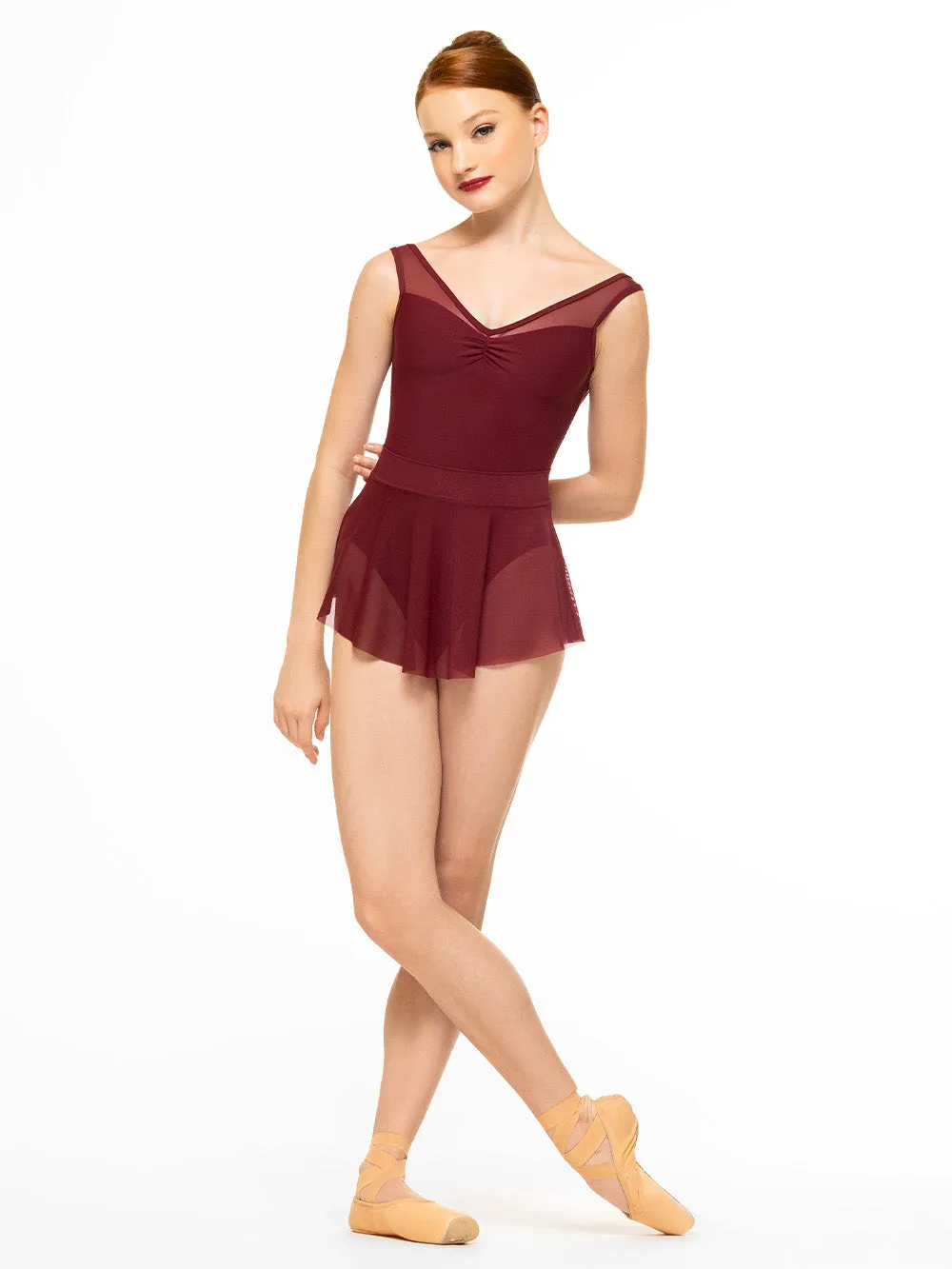 Fabiola Leotard Wine Kids RTW