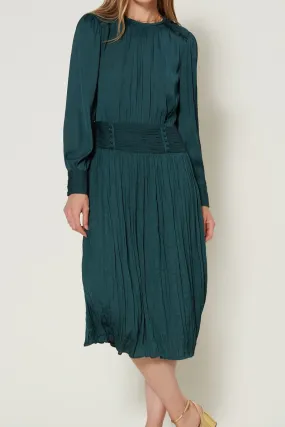 Faith Green Midi Dress