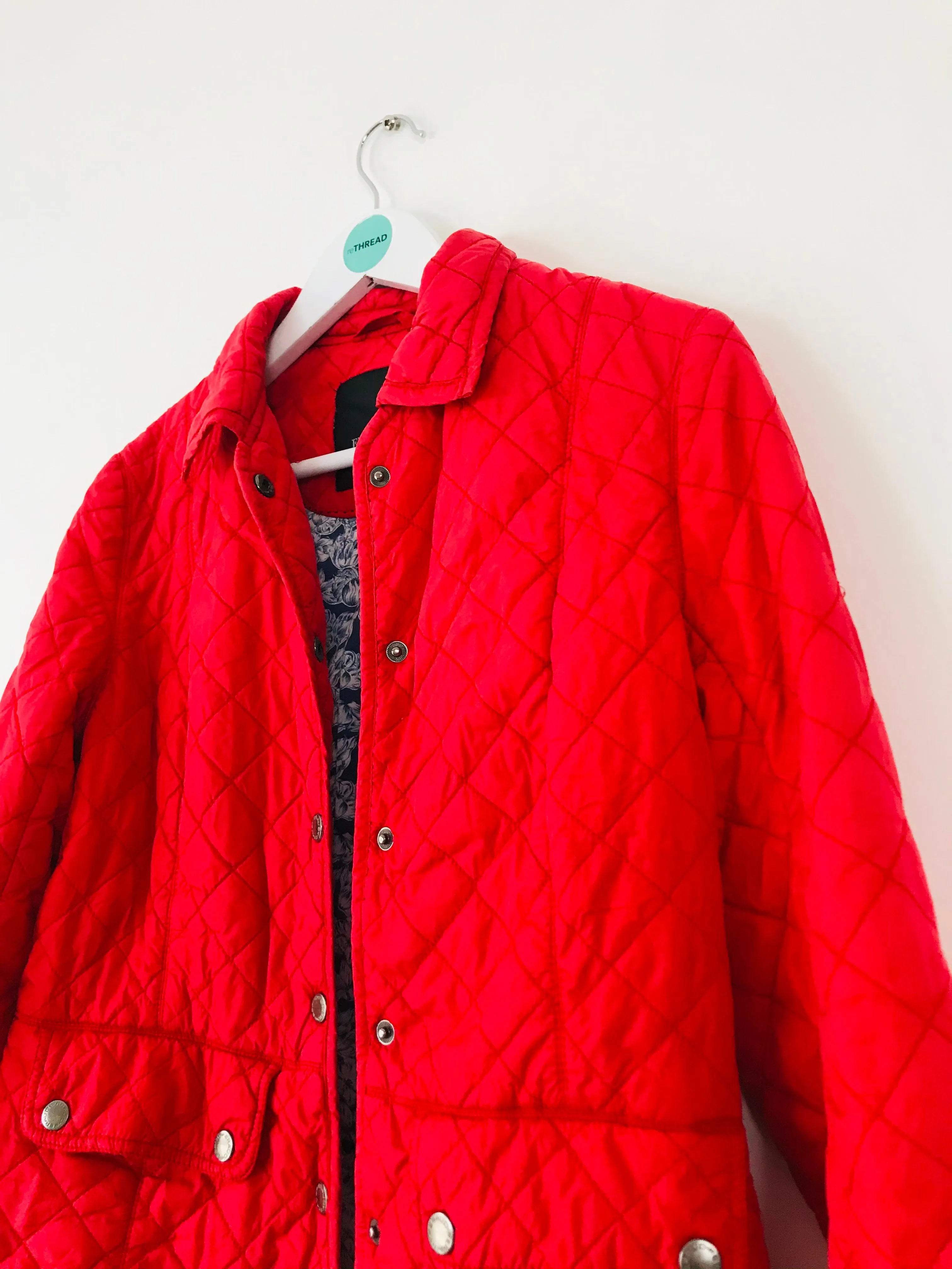 Feraud Women’s Quilted Jacket | UK12 | Red