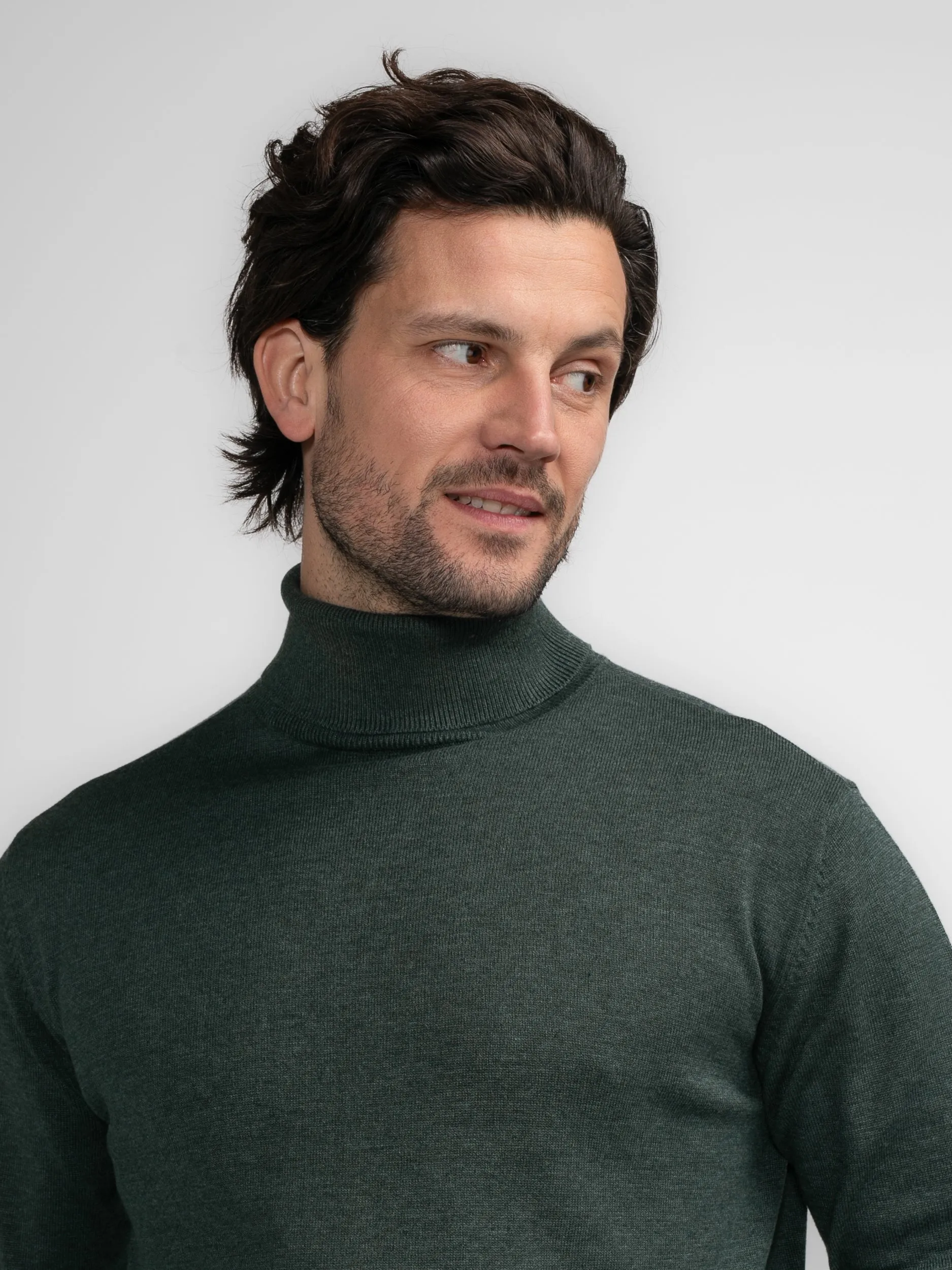 Fine-knit Turtleneck Eagle