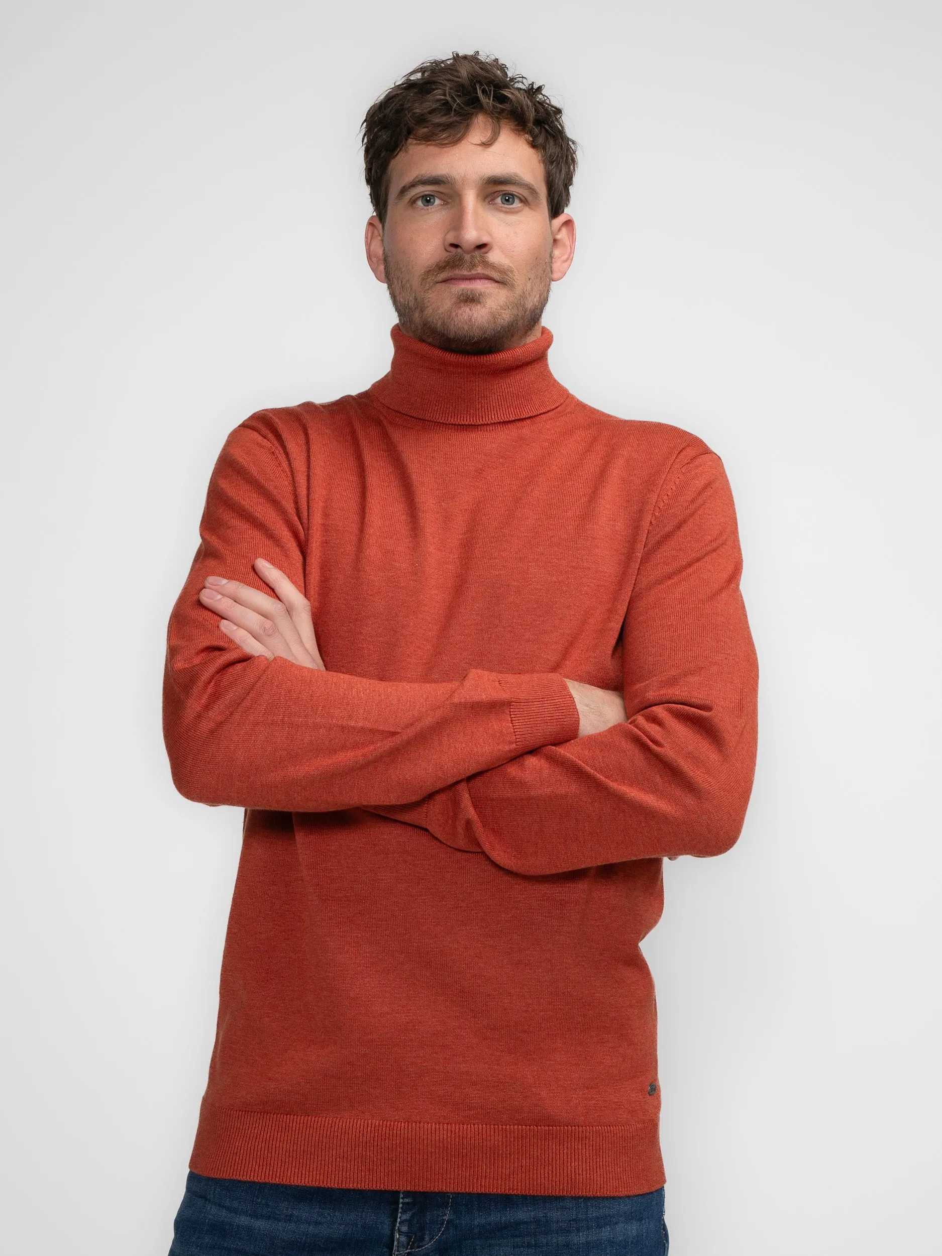 Fine-knit Turtleneck Eagle