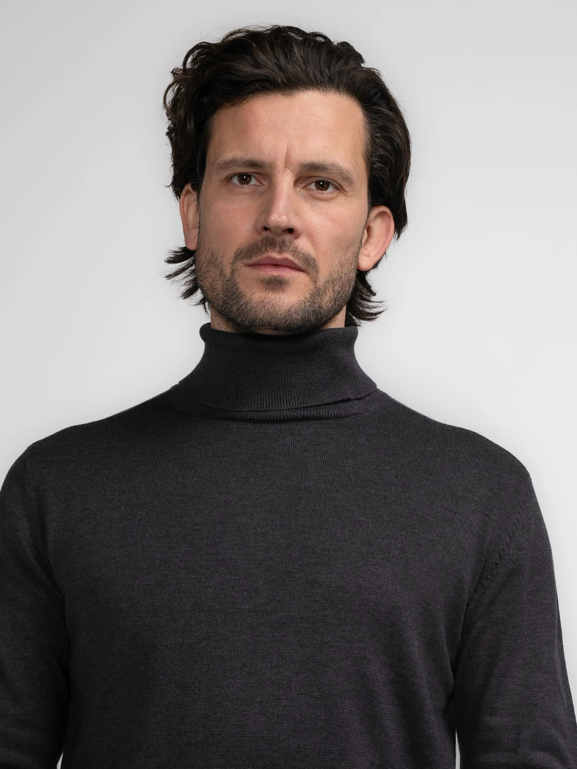 Fine-knit Turtleneck Eagle