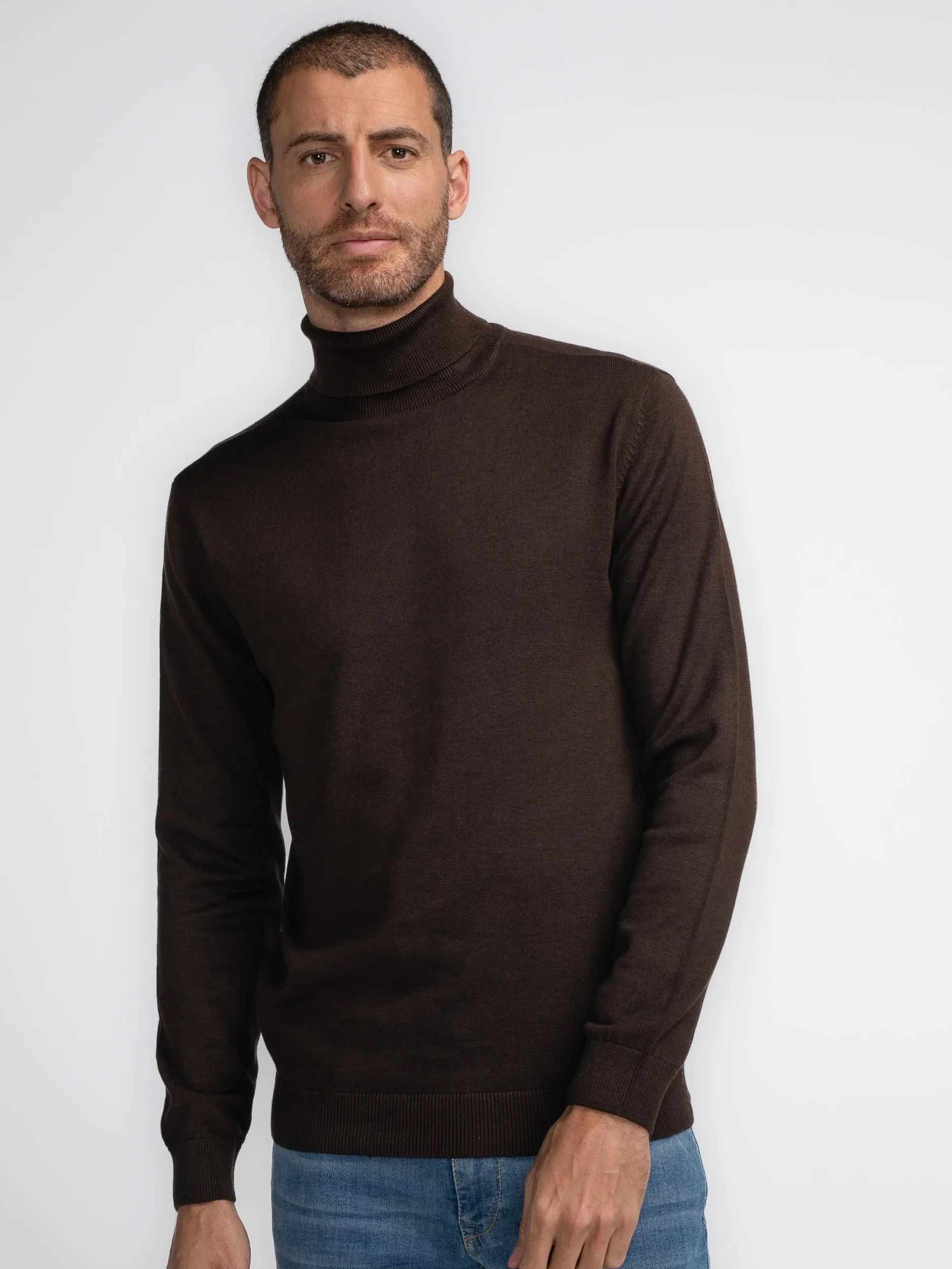 Fine-knit Turtleneck Eagle