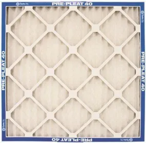 Flanders Merv 7 Pre-Pleat 40 Lpd Economy Air Filter 18X25X1 Inch