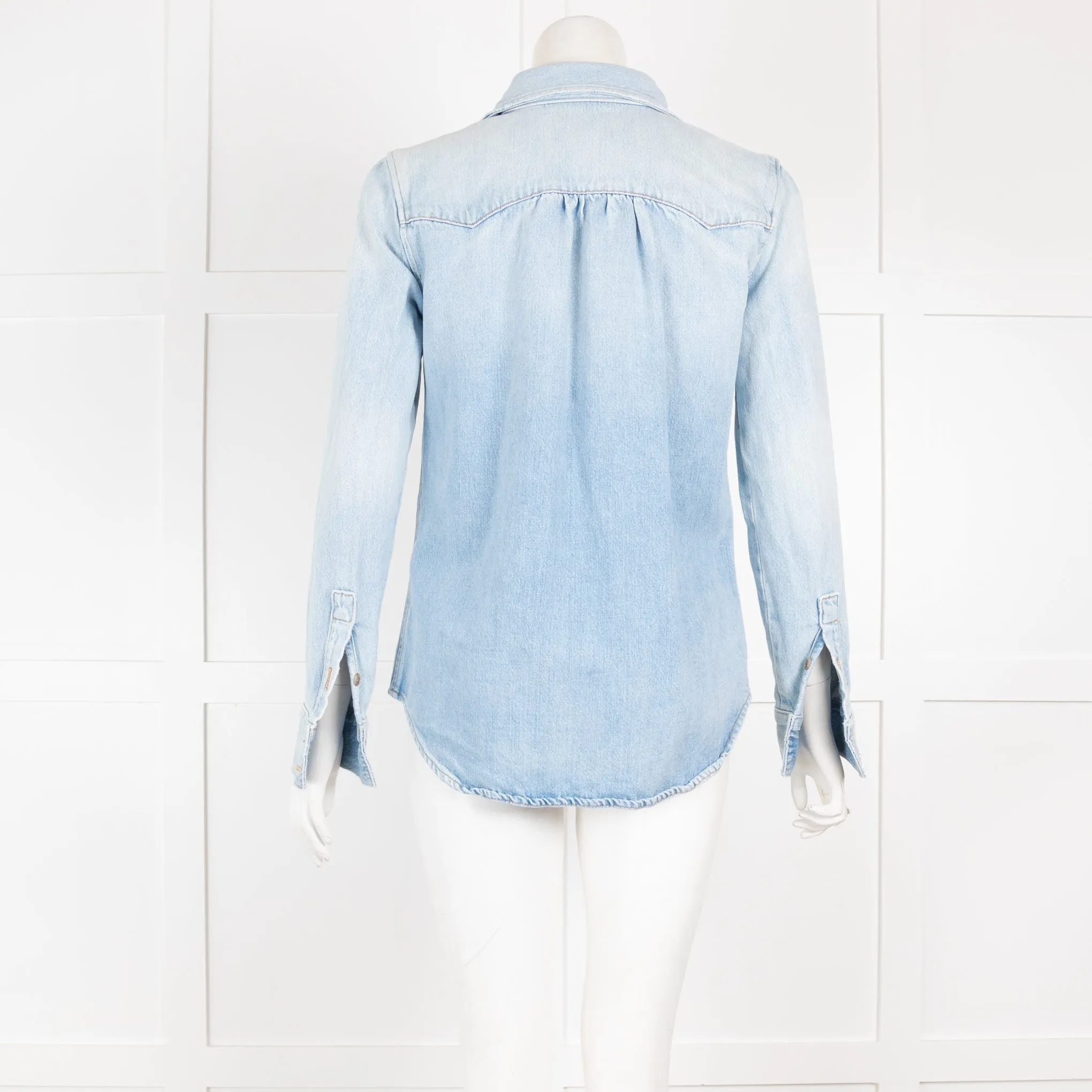 Frame Light Blue Denim Shirt