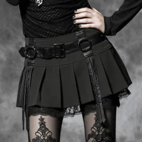 Gothic Pleated Skirt