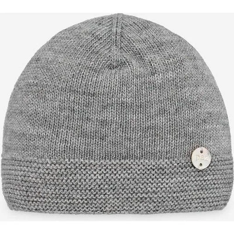 Grey 'Saturno' Knit Hat