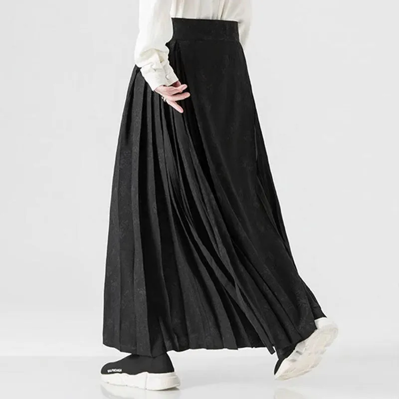 Hanfu Tie Pleated Skirt