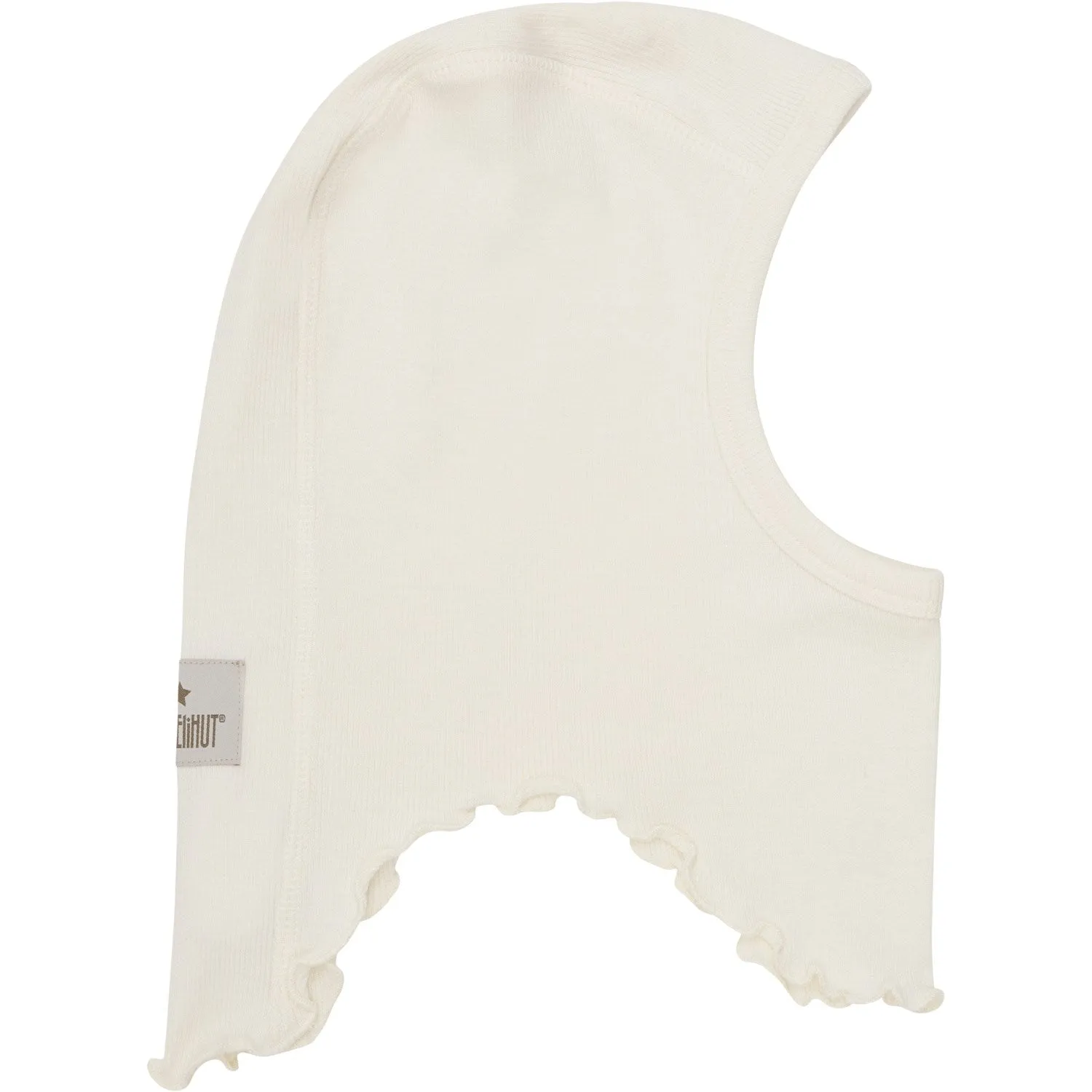 Huttelihut Antique White Balaclava Rib