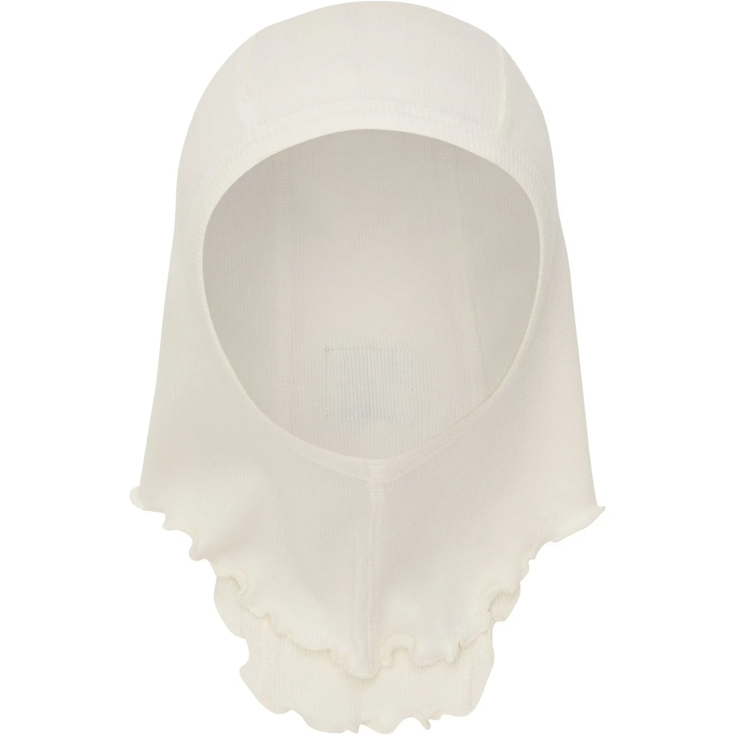 Huttelihut Antique White Balaclava Rib