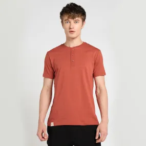 Infinia Men Stretch Henley T-Shirt