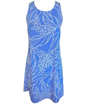 Kalena Racer Back Tank Hawaiian Dress