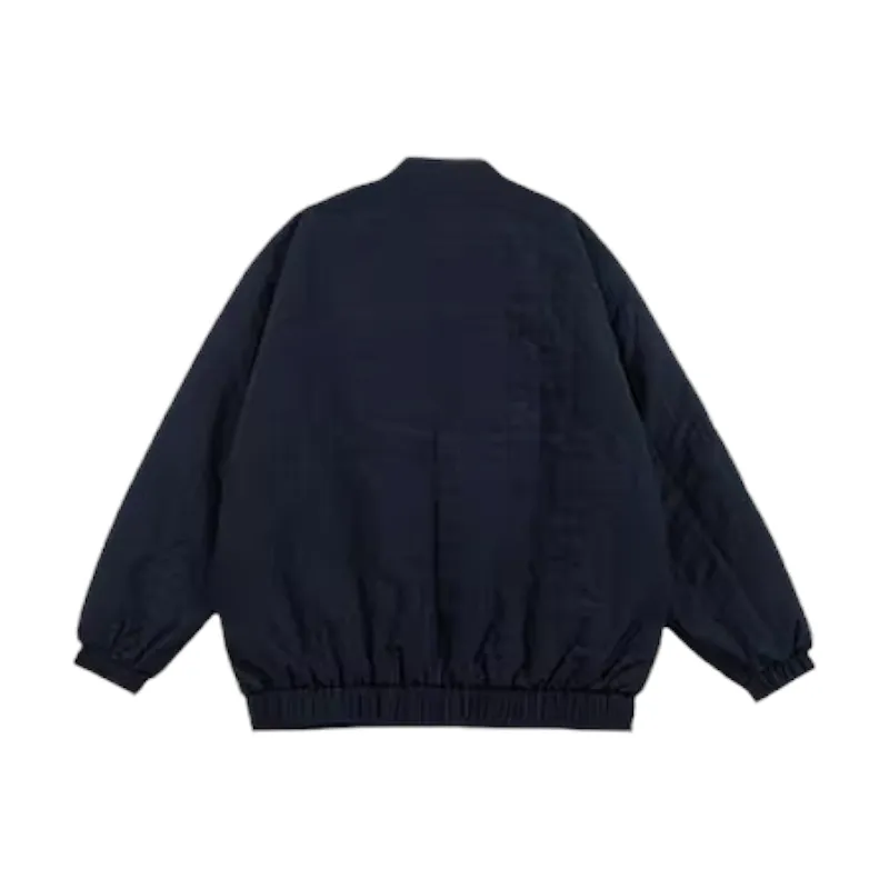 Light weight quilted woven sweat shirt