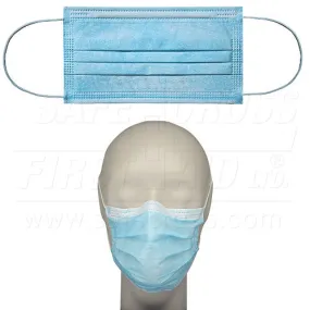 MEDICAL LEVEL 2 FACE MASK - BFE>=98% 3-PLY w/EAR LOOPS - 50 BOX