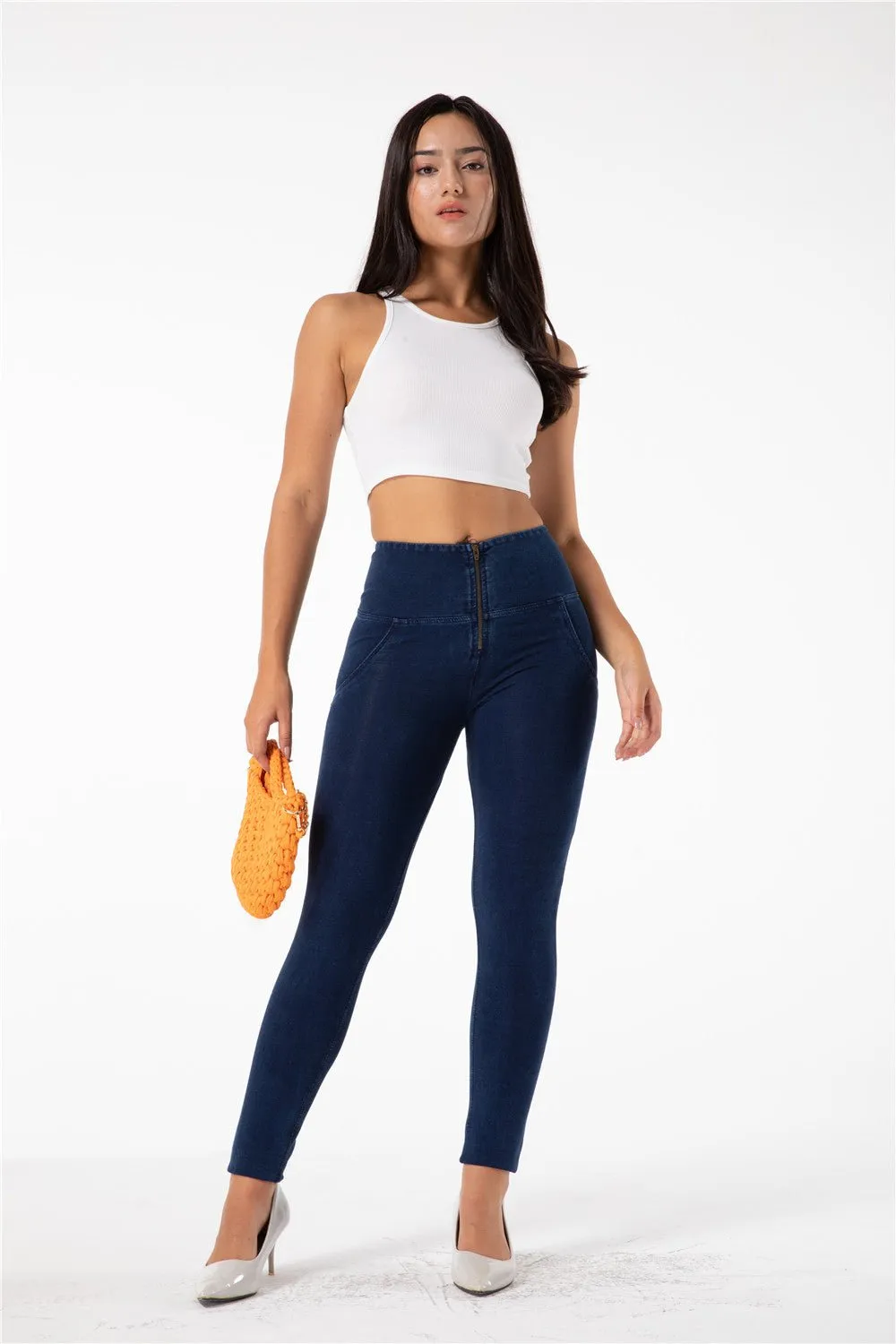 Melody Shaping Pant High Waist Dark blue denim